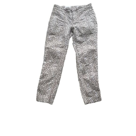 Anthropologie Pants - ANTHROPOLOGIE Women's The Wanderer Animal Print Jeans/Pants Brown Size 28